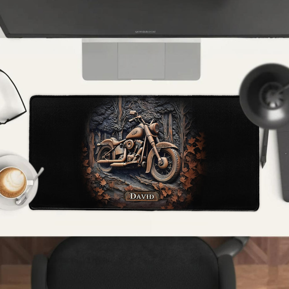 Il est temps de rouler ! - Tapis de souris personnalisé pour motards
