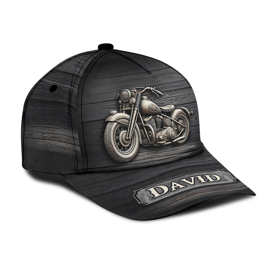 Time To Ride - Personalized Biker Classic Cap