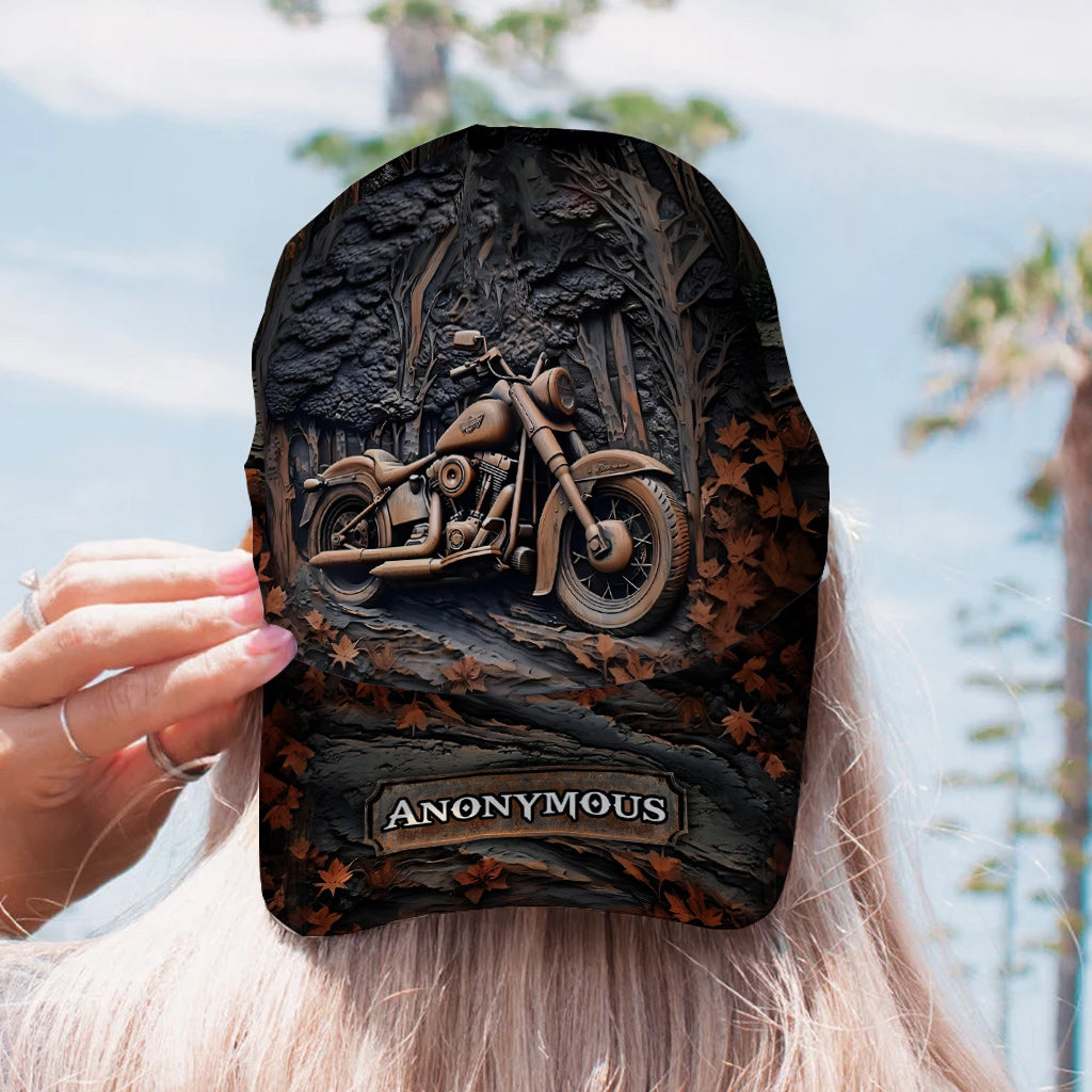 Il est temps de rouler ! - Sweat à capuche et casquette classique personnalisés pour motards avec imprimé intégral