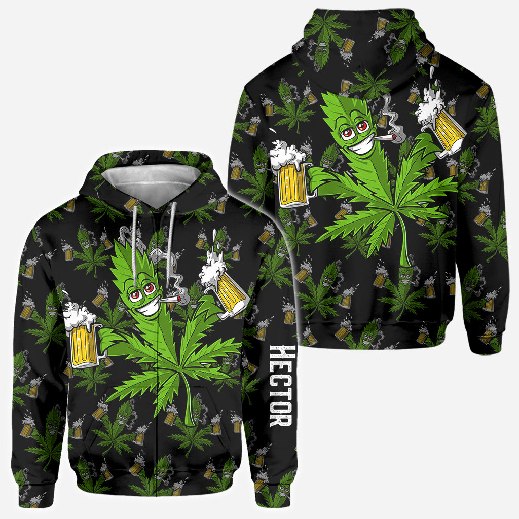 Hight Life - Personalized Weed All Over Shirt