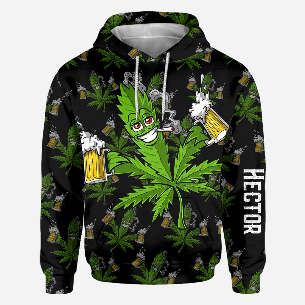 Hight Life - Personalized Weed All Over Shirt