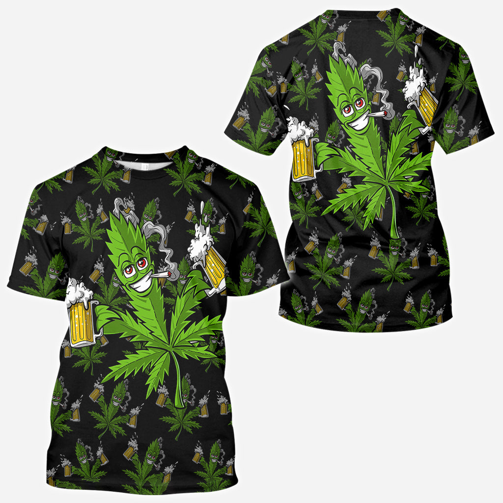 Hight Life - Personalized Weed All Over Shirt