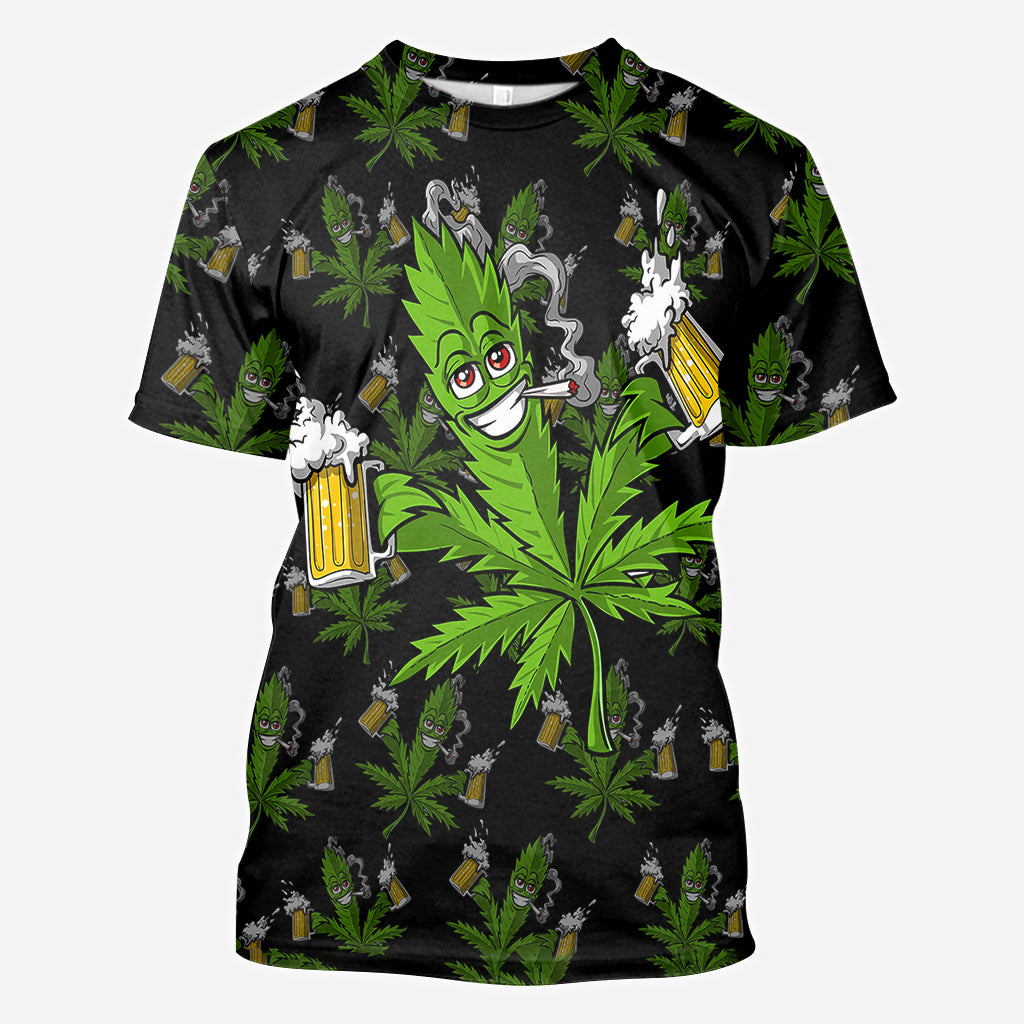 Hight Life - Personalized Weed All Over Shirt