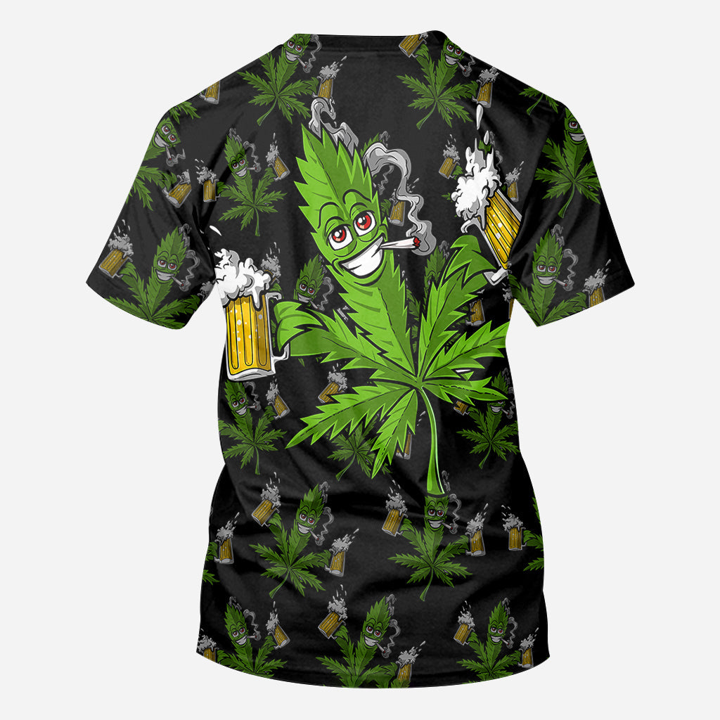 Hight Life - Personalized Weed All Over Shirt