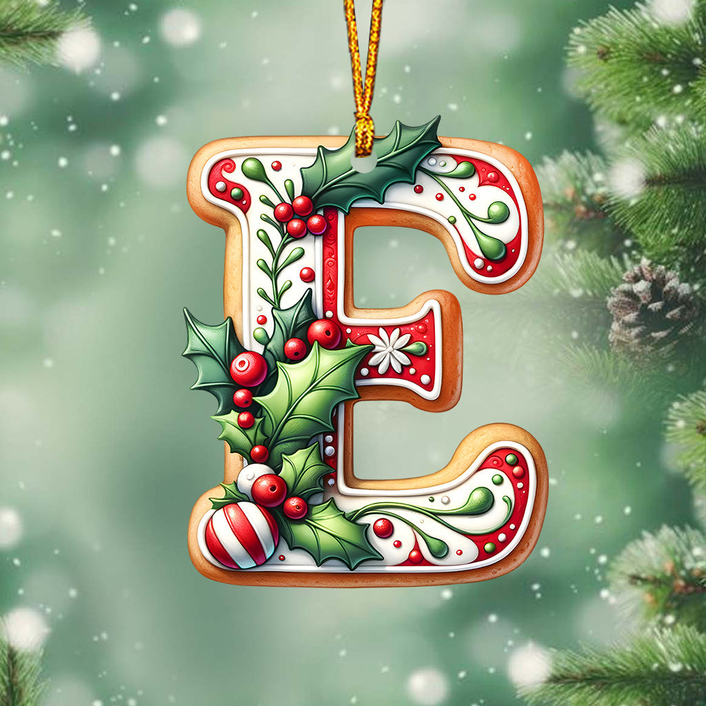 Weihnachtsbrief-Anhänger für die Familie – Personalisierter Familienschmuck