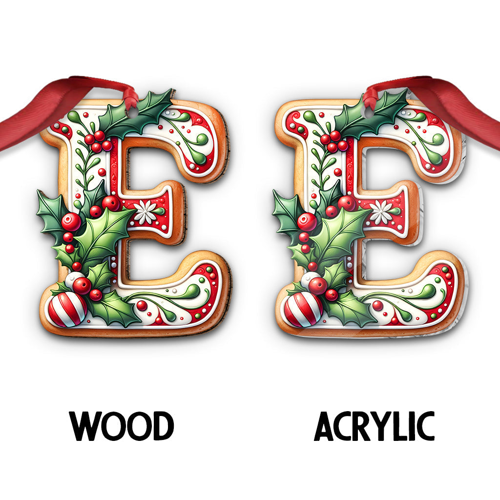 Weihnachtsbrief-Anhänger für die Familie – Personalisierter Familienschmuck