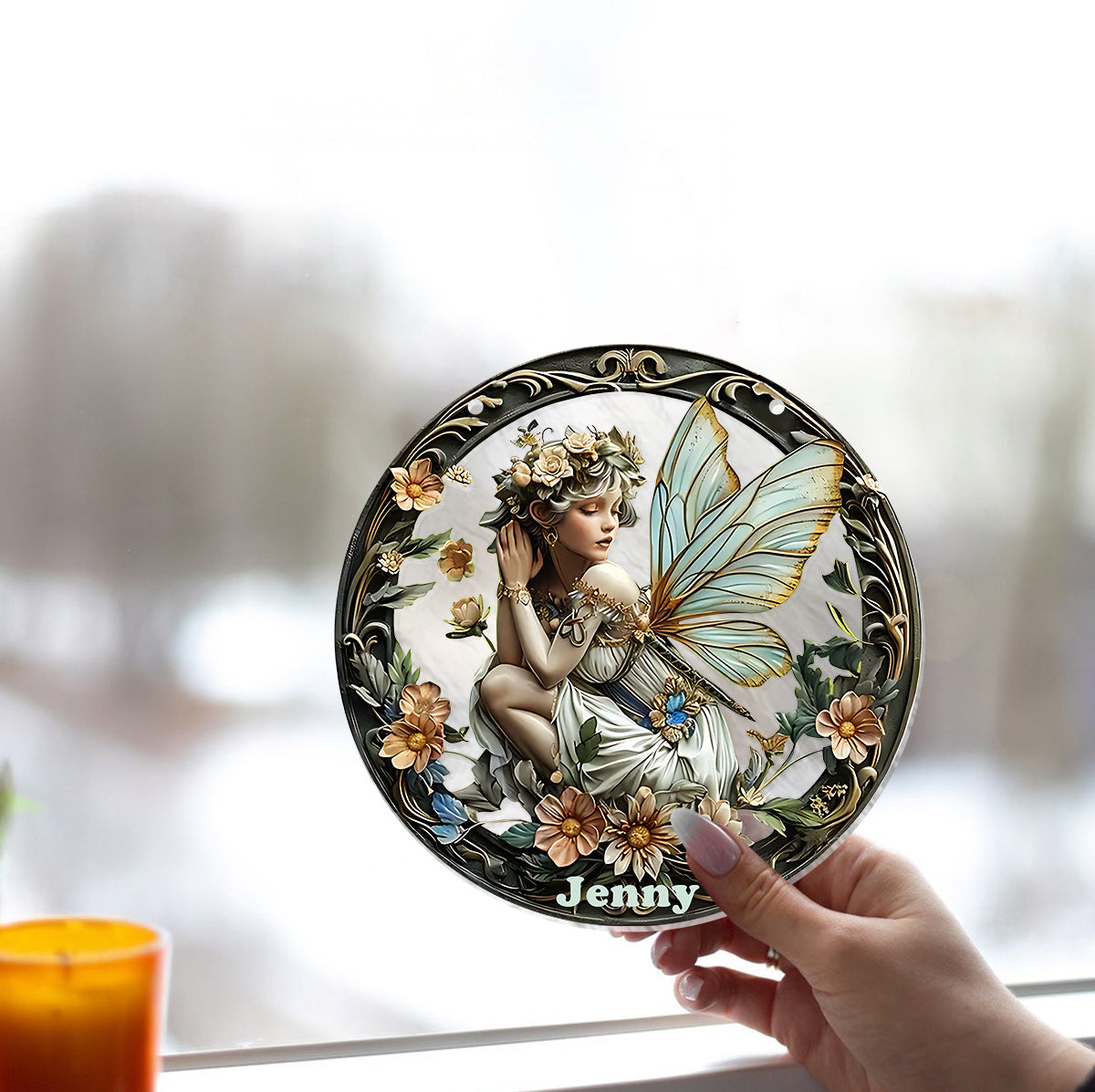 Your Garden - Personalized Gardening Window Hanging Suncatcher Ornament