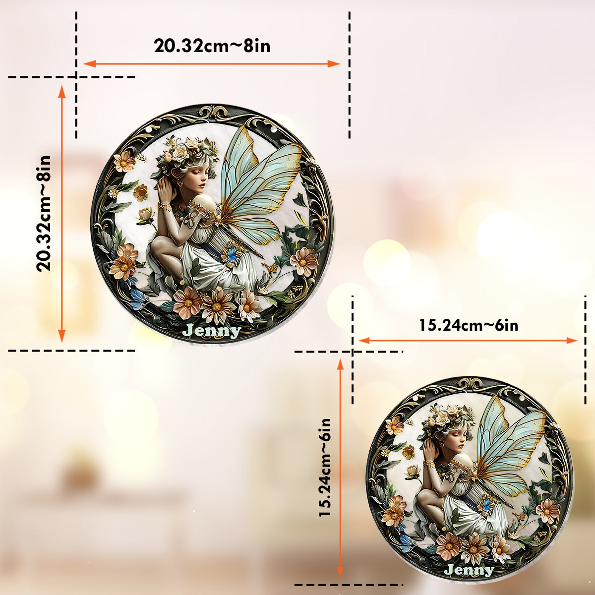 Your Garden - Personalized Gardening Window Hanging Suncatcher Ornament