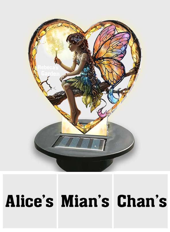 Votre jardin - Lampe solaire de jardin personnalisée