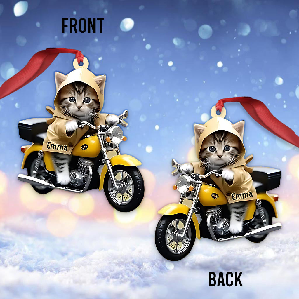 Mignon motard - Ornement de motard personnalisé