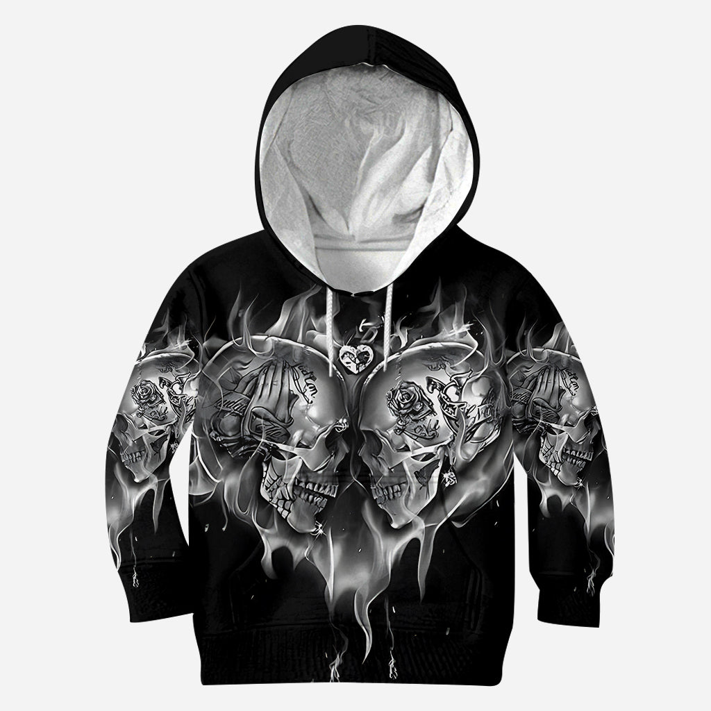 Love Skulls - Personalized Skull Hoodie and Leggings