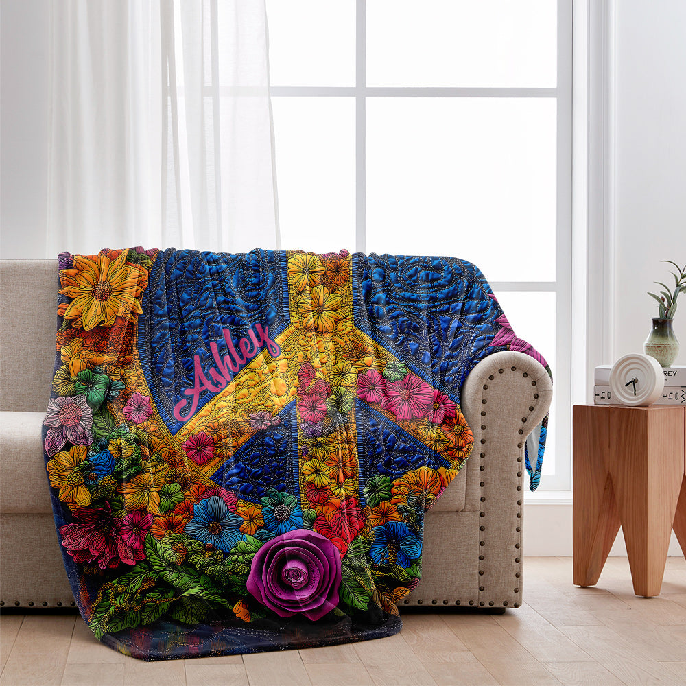 Hippie Soul - Personalized Hippie Blanket