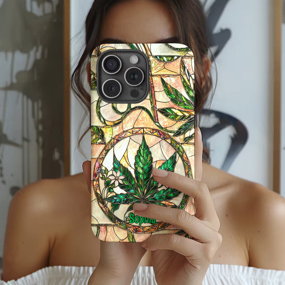 High Times – Personalisierte Handyhülle mit Weed-Motiv