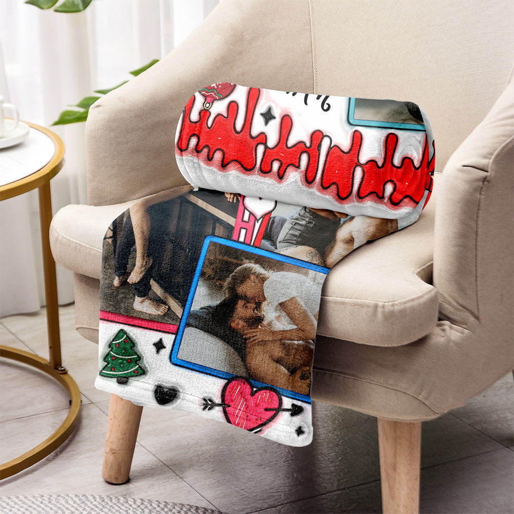 You're My Favorite Thing To Do - Personalized Couple Blanket