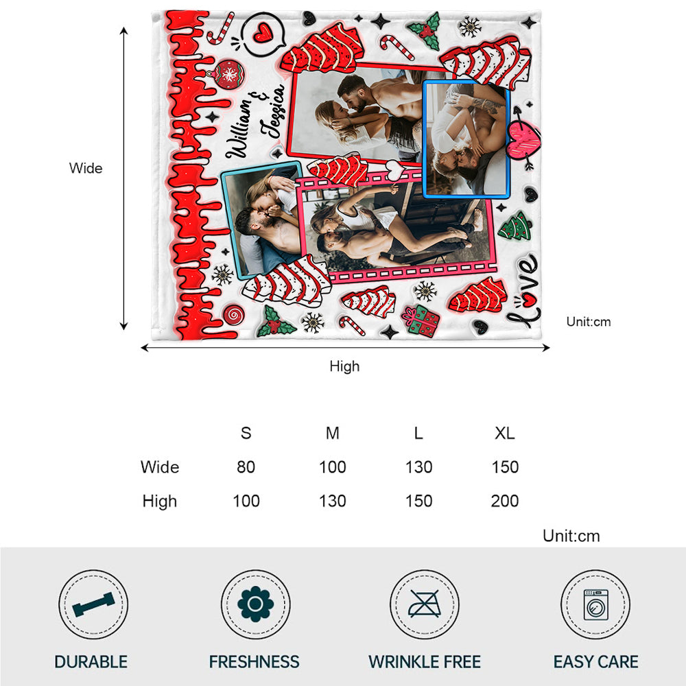 You're My Favorite Thing To Do - Personalized Couple Blanket