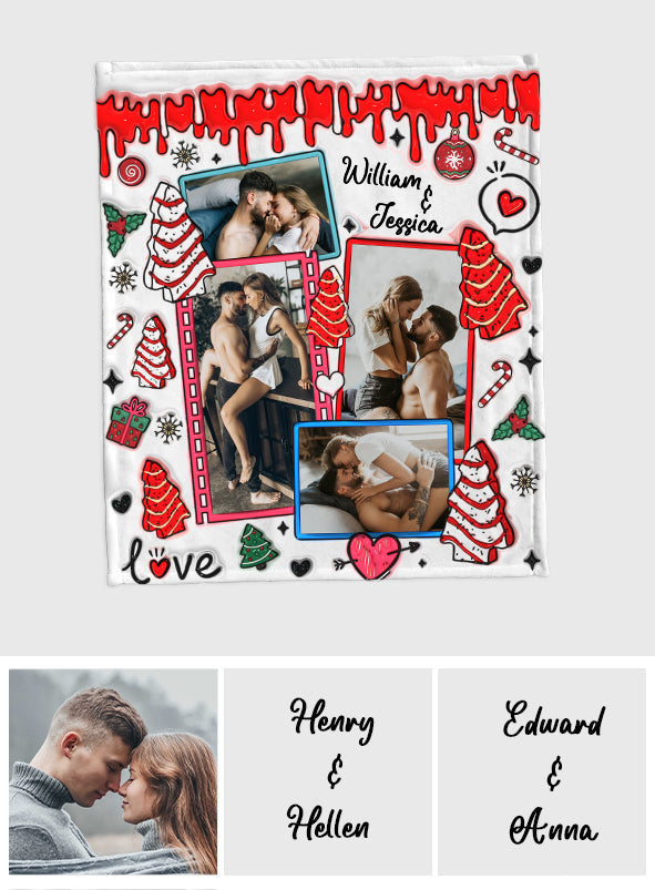 You're My Favorite Thing To Do - Personalized Couple Blanket