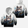 Strong Wolf - Personalized Wolf Hoodie and Leggings