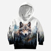 Strong Wolf - Personalized Wolf Hoodie and Leggings