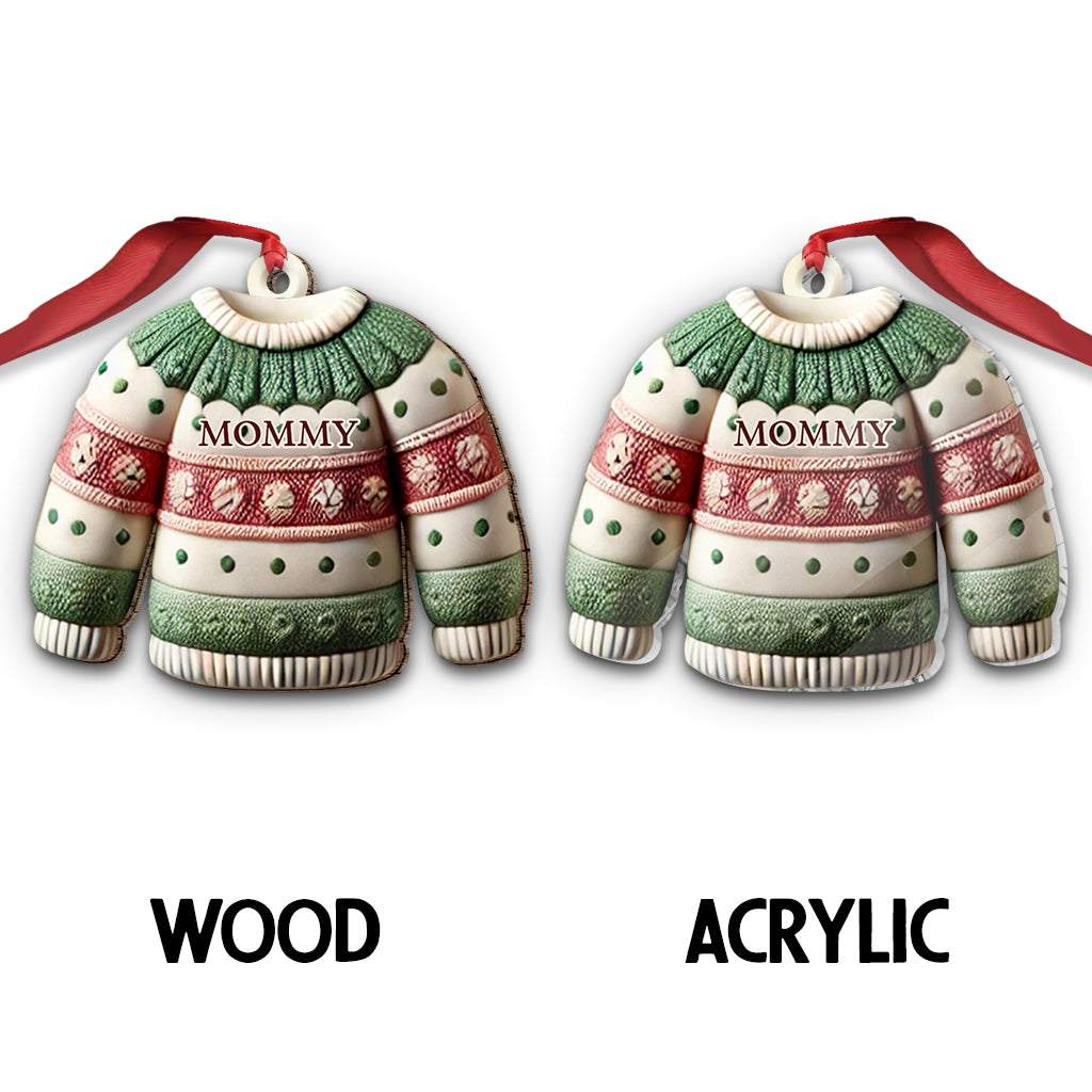 Winter Beanie Hat Christmas - Personalized Family Ornament