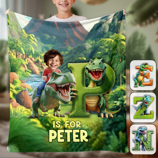 Cool Kid Alphabet - Personalized Kid Blanket