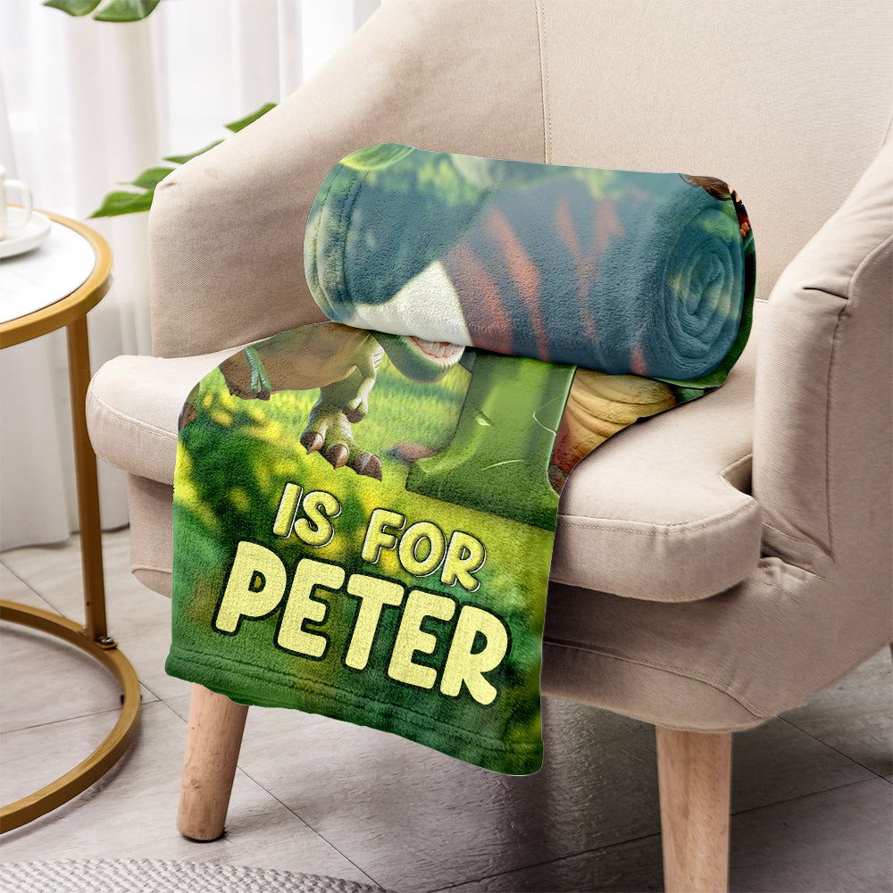 Cool Kid Alphabet - Personalized Kid Blanket