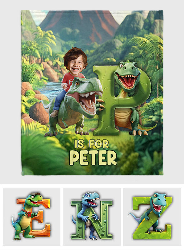 Cool Kid Alphabet - Personalized Kid Blanket