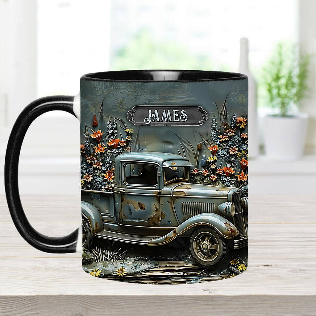 Classic Car - Personalized Muscle Car Accent Mug