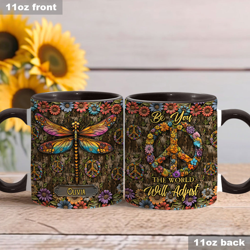 Hippie Lovers - Personalized Hippie Accent Mug
