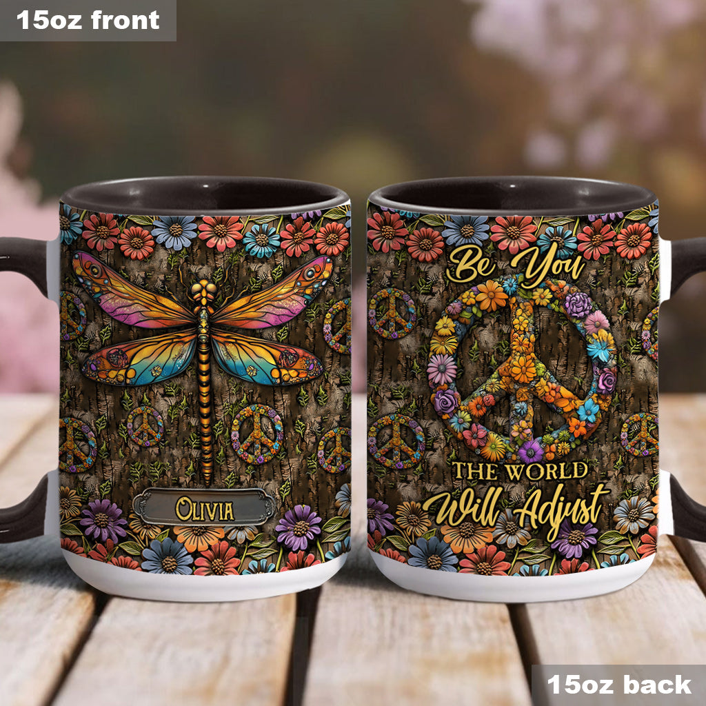 Hippie Lovers - Personalized Hippie Accent Mug