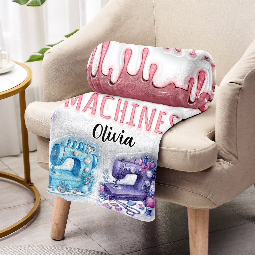 I Really Need All These Sewing Machines - Personalized Sewing Blanket