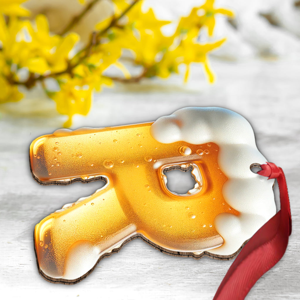 Lettre de bière - Ornement de bière personnalisé