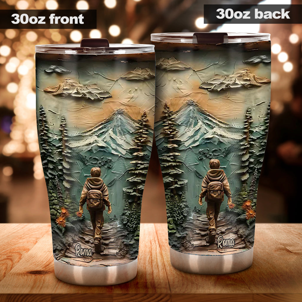 Goods In The Woods - Personalized Hiking Tumbler