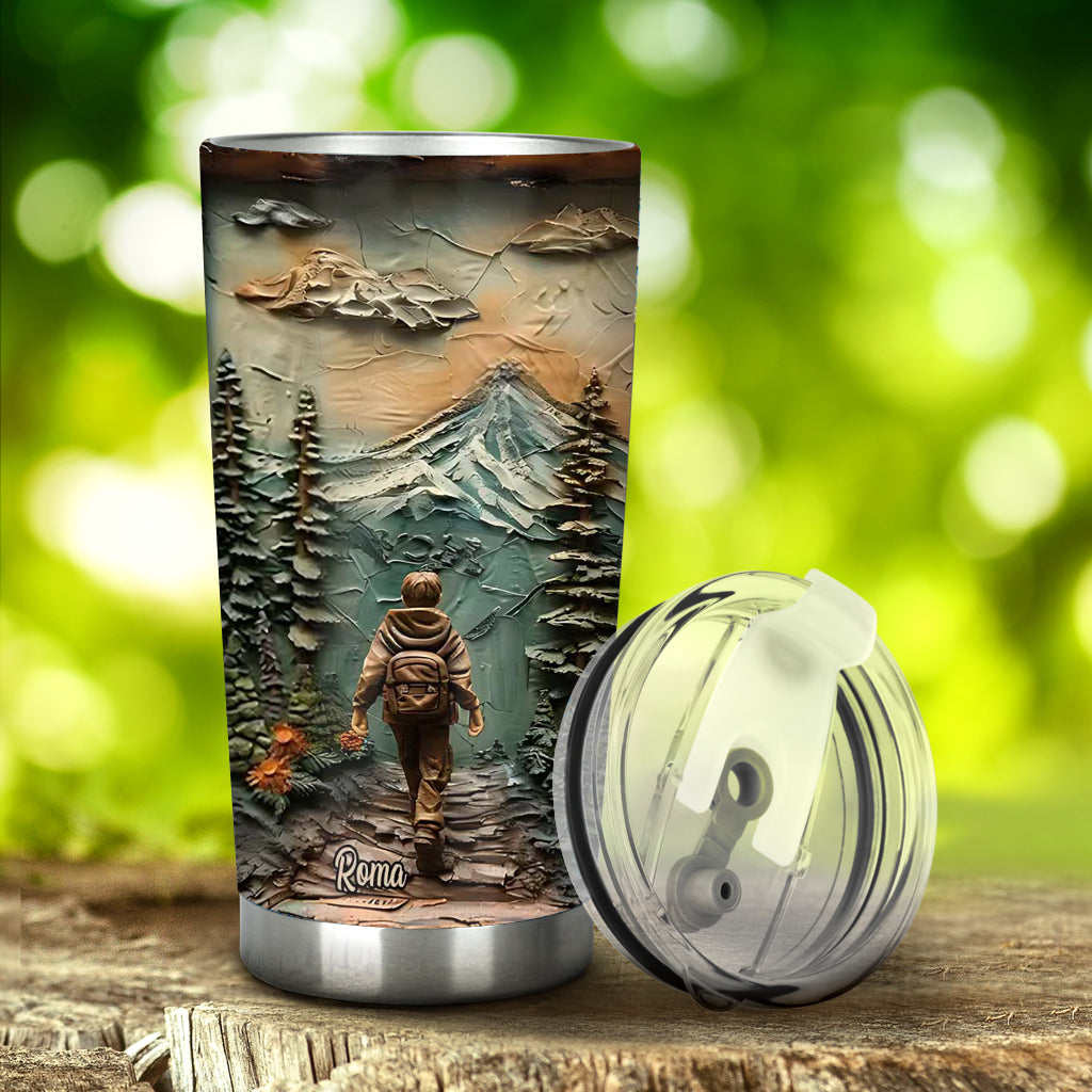 Goods In The Woods - Personalized Hiking Tumbler