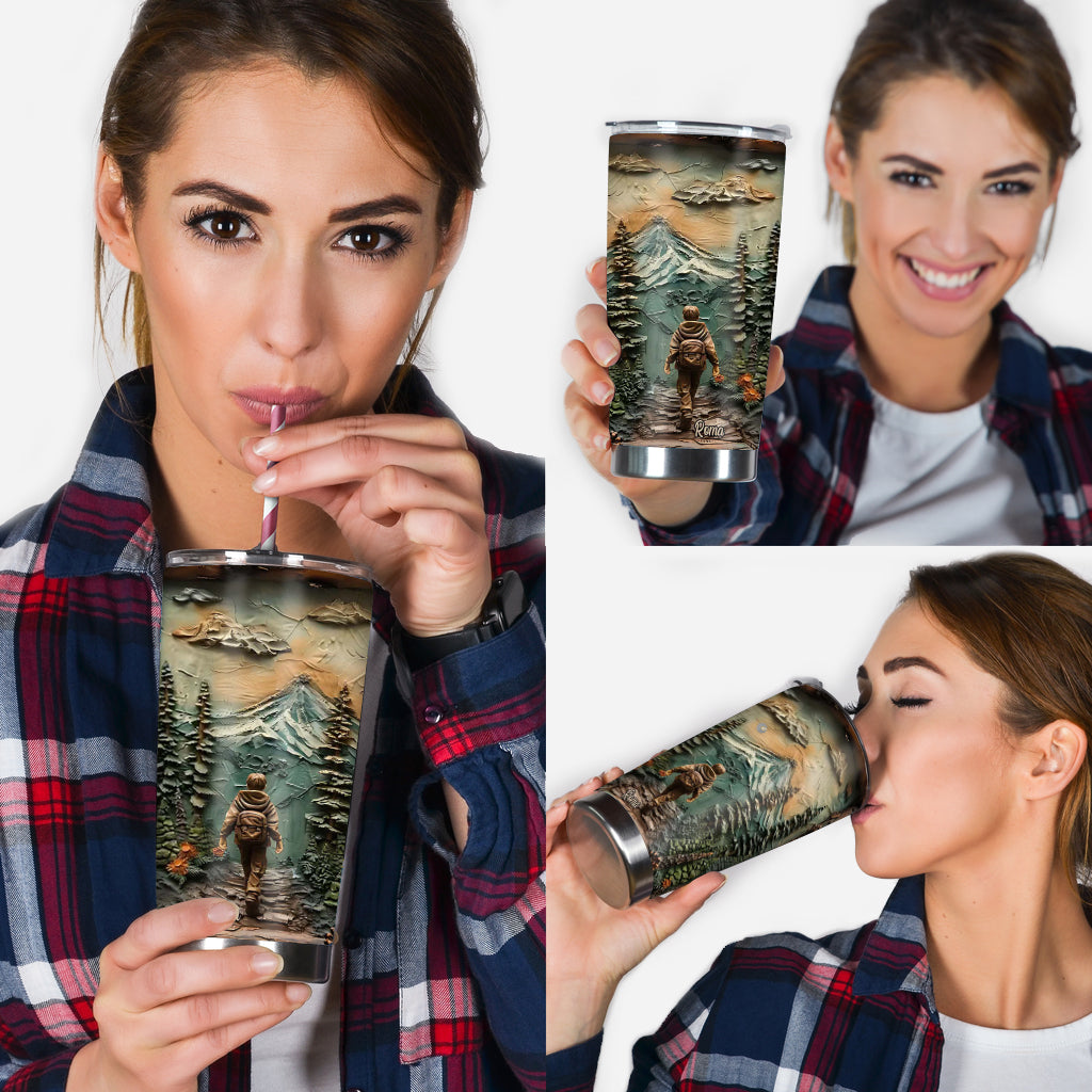 Goods In The Woods - Personalized Hiking Tumbler
