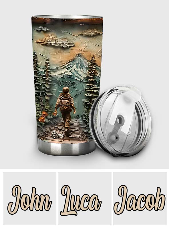 Goods In The Woods - Personalized Hiking Tumbler