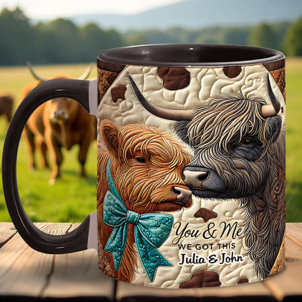 You & Me We Got This - Personalized Accent Mug