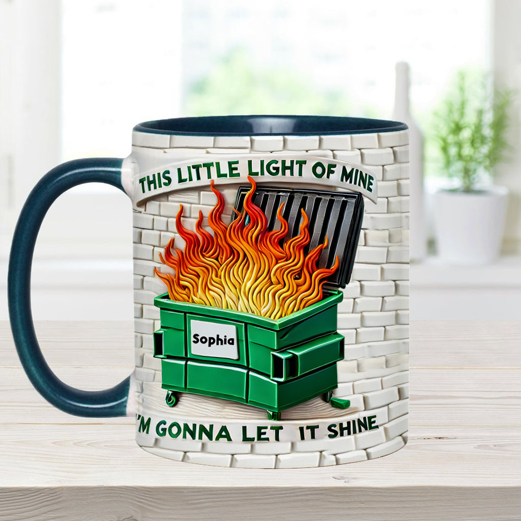 This Little Light Of Mine - Personalized Colleague Accent Mug