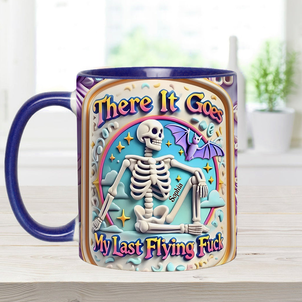 My Last Flying Fuck - Personalized Colleague Accent Mug