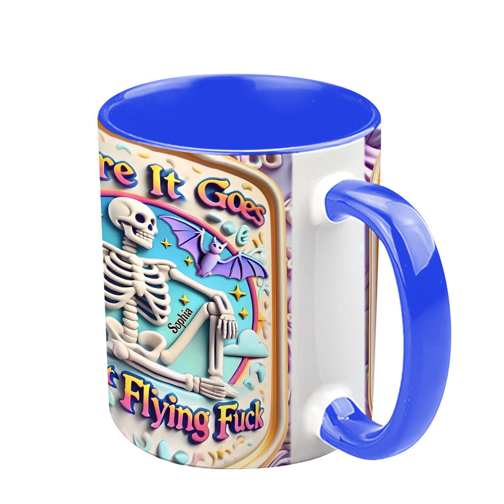 My Last Flying Fuck - Personalized Colleague Accent Mug