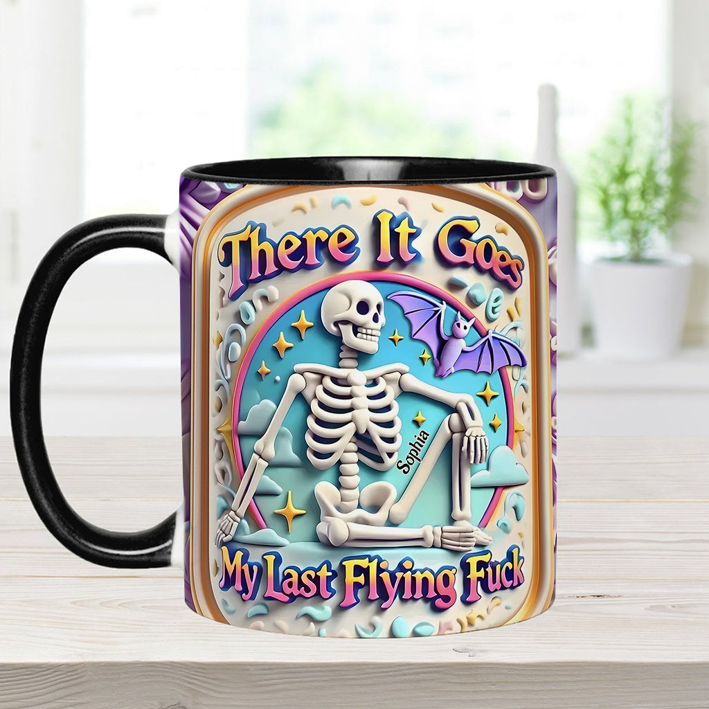 My Last Flying Fuck - Personalized Colleague Accent Mug
