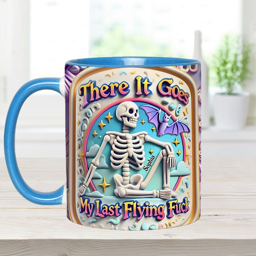 My Last Flying Fuck - Personalized Colleague Accent Mug