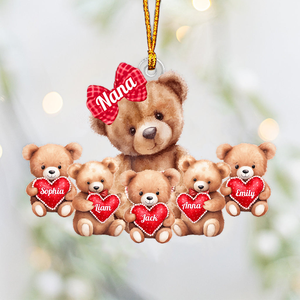 Cadeau idéal pour grand-mère et grand-mère - Ornement personnalisé en forme de grand-mère