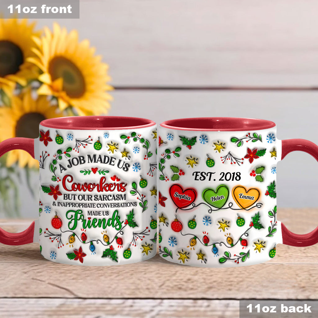 Friends - Personalized Colleague Accent Mug