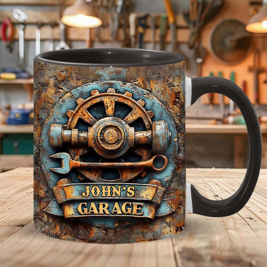 Mon garage - Mug personnalisé « Mon garage »