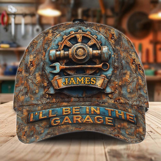I'll In The Garage - Personalized Garage Classic Cap