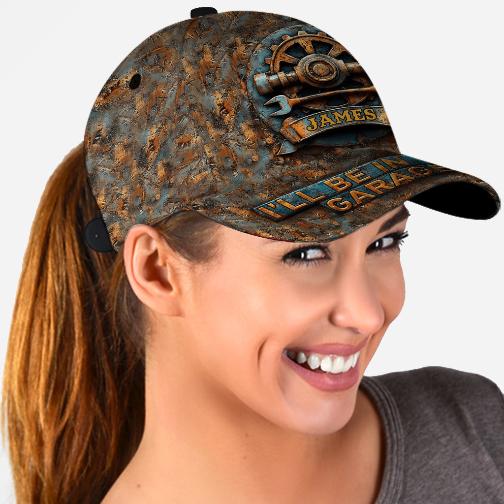 I'll In The Garage - Personalized Garage Classic Cap
