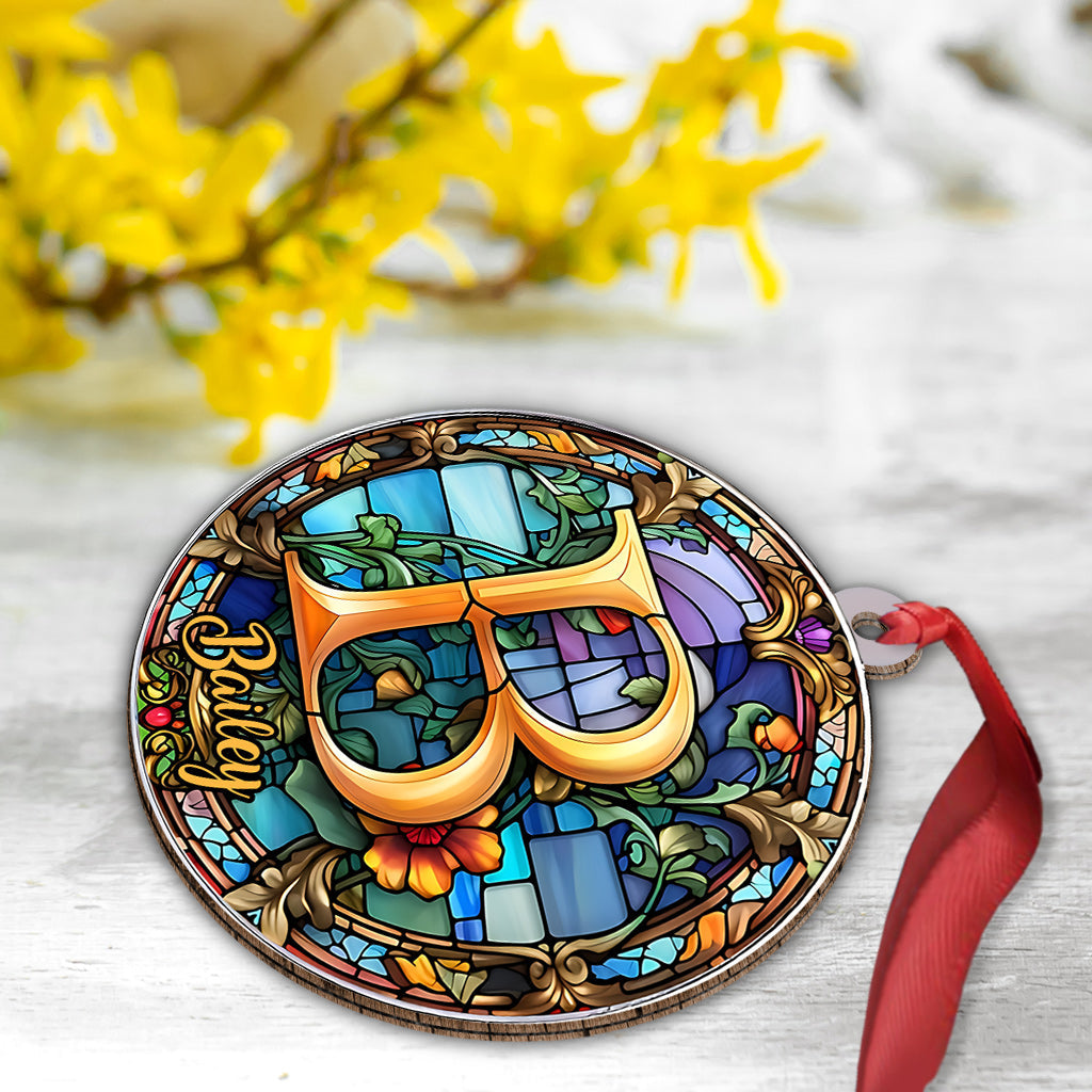 Buntglasbuchstabe – Personalisierter Familienschmuck