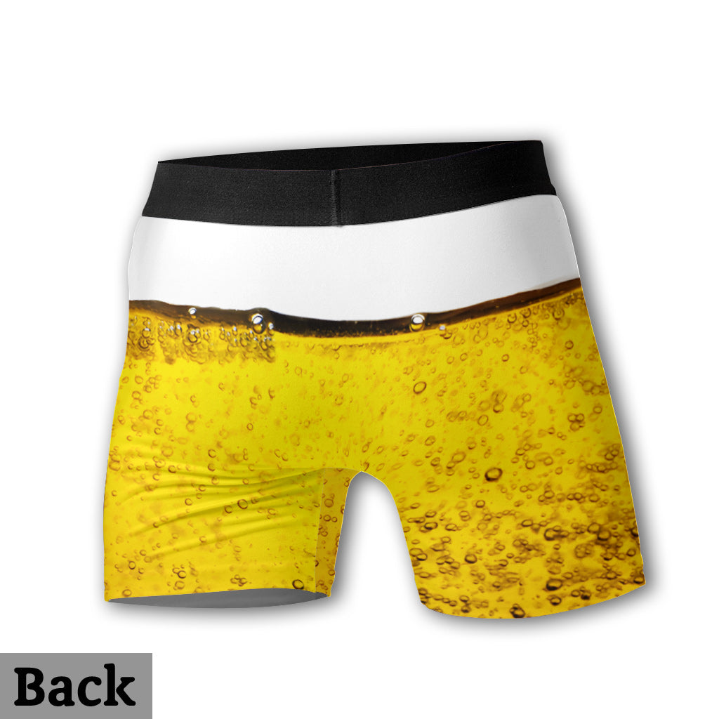 It's Time - Personalized Beer Men’s Boxer Briefs