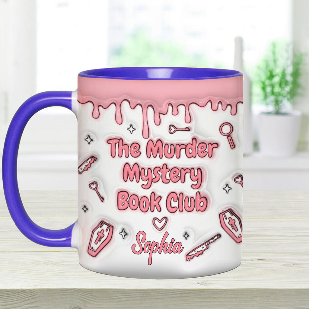 Mug personnalisé du club de lecture de romans policiers