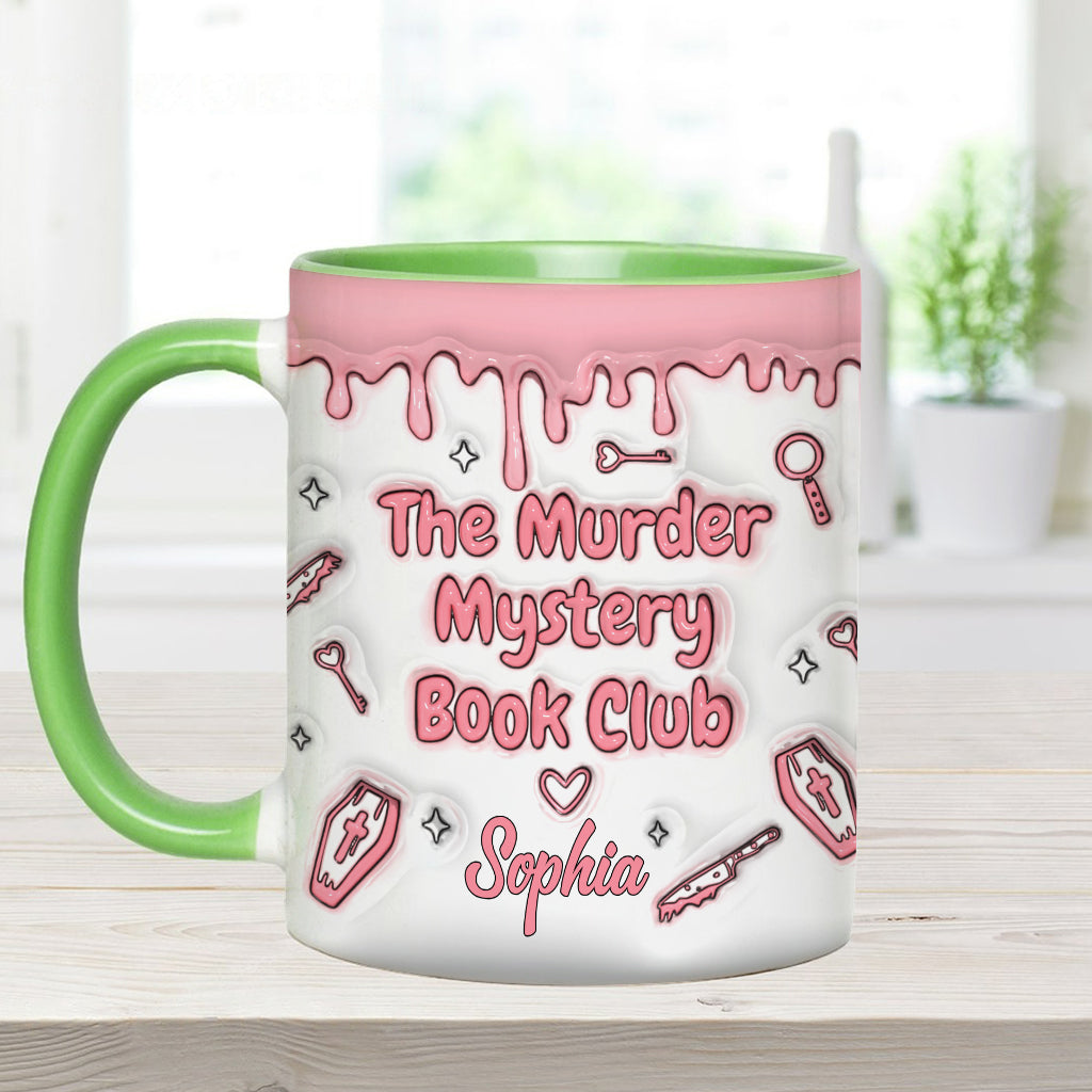 Mug personnalisé du club de lecture de romans policiers